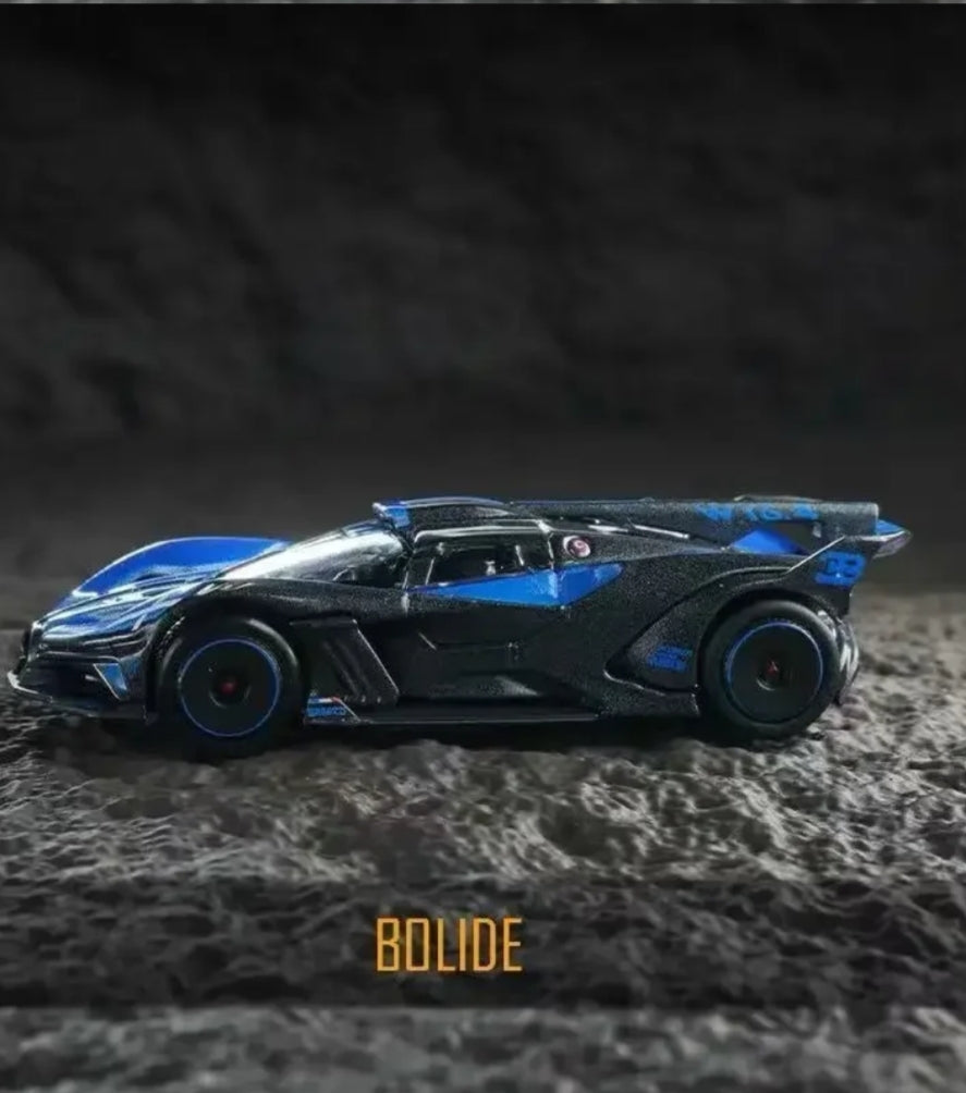 Official Bburago Bugatti Bolide Blue - 1 : 64 Diecast Scale Model