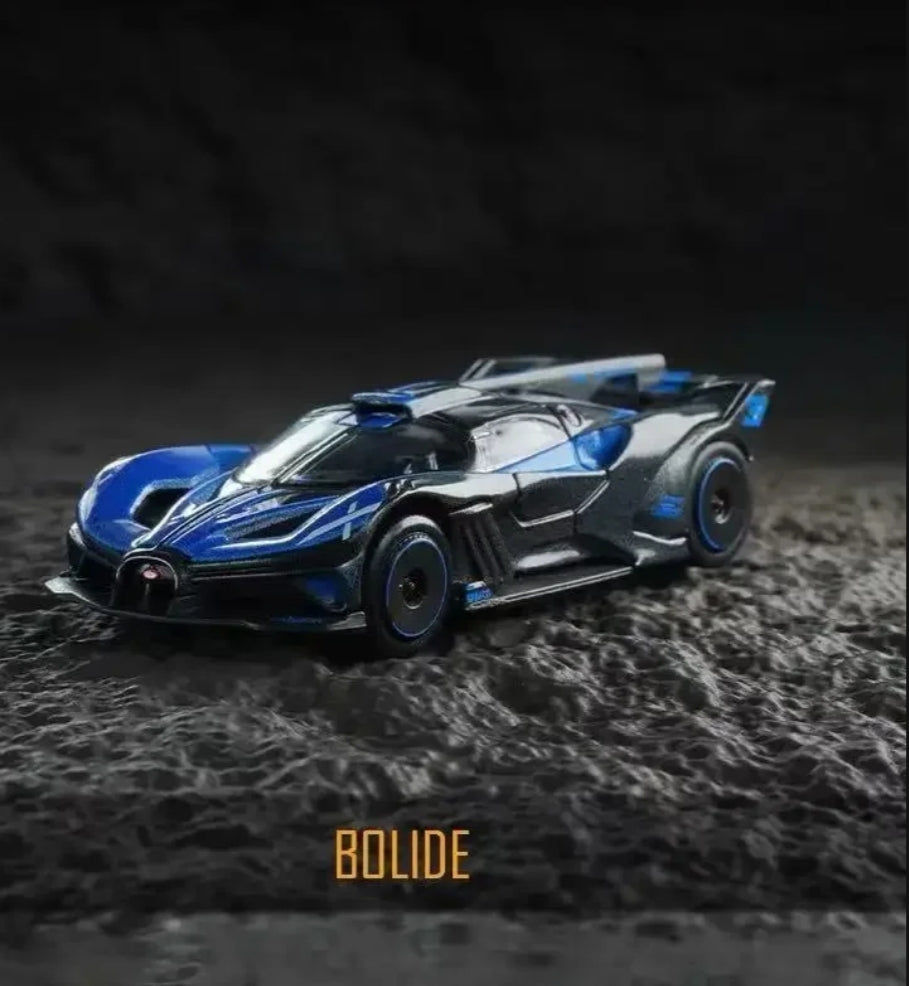 Official Bburago Bugatti Bolide Blue - 1 : 64 Diecast Scale Model