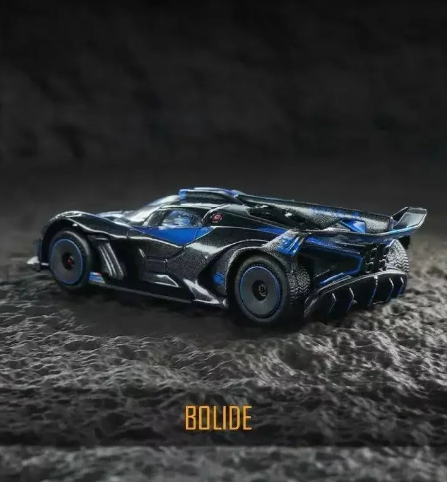 Official Bburago Bugatti Bolide Blue - 1 : 64 Diecast Scale Model