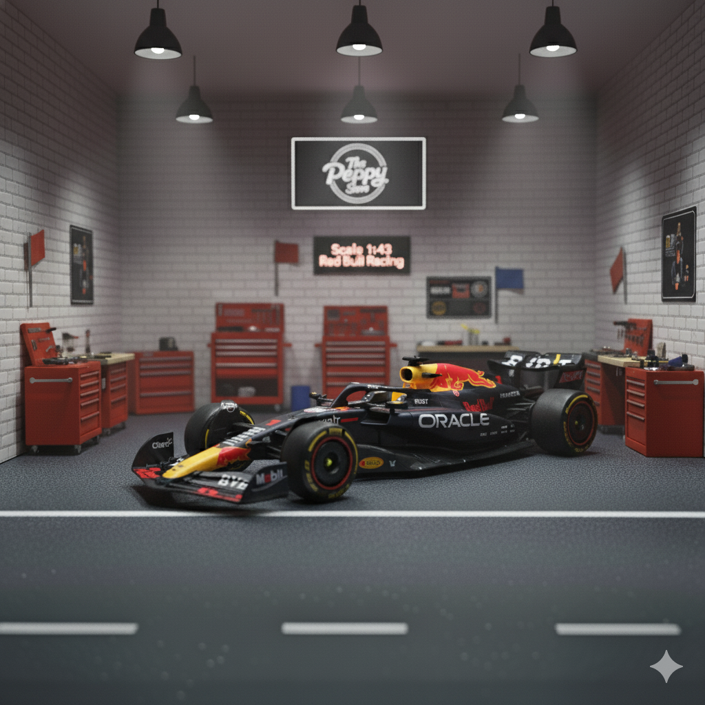 Bburago - 1/43 Scale Model - Oracle RedBull Racing RB20 2024 #1 Max Verstappen F1 Formula 1 Diecast Car Model