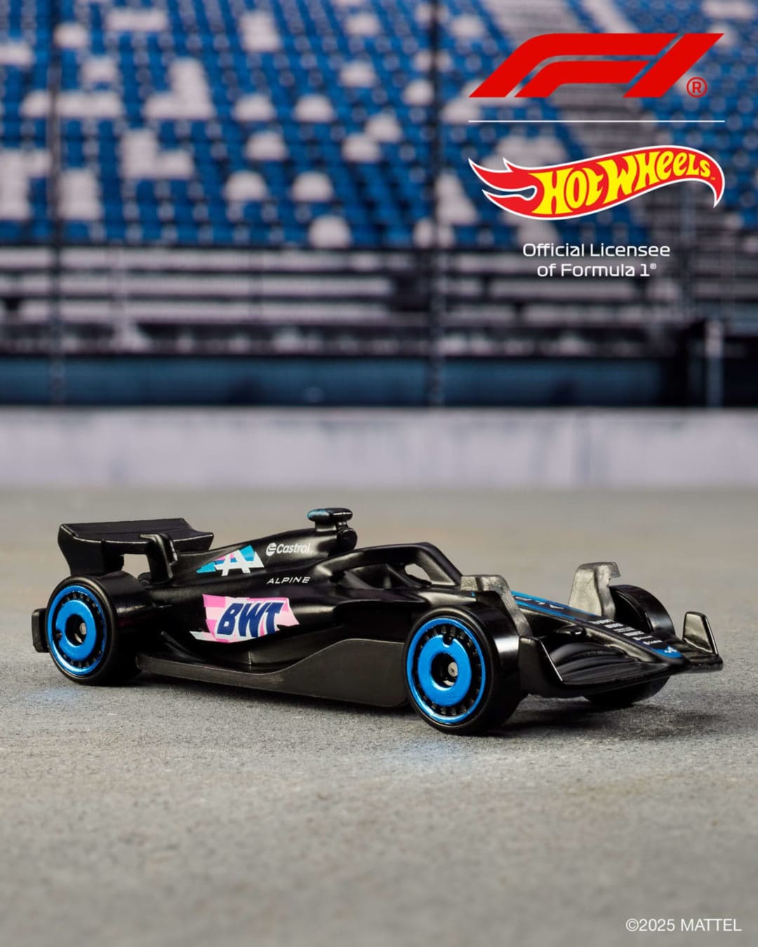 Hotwheels Imported Formula F1 Official Set of 5 Vehicles Exclusive Collection
