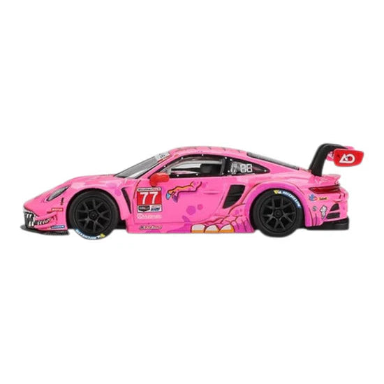 Mini GT Imported Code 1052 - Porsche 911 GT3 R #77 2024 IMSA Road America AO Racing