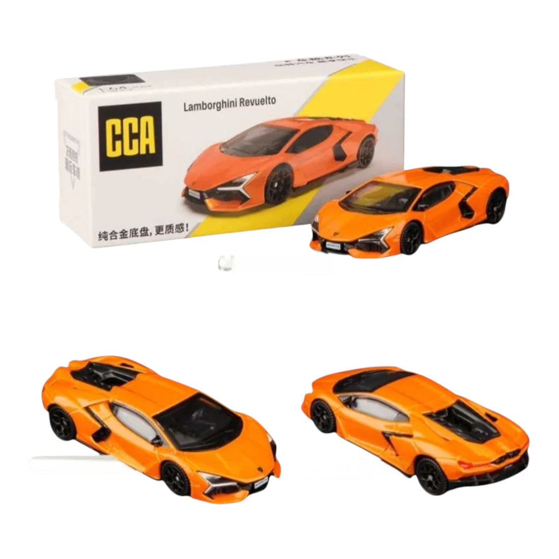 Scale 1 : 64 CCA Lamborghini Revuelto Diecast Metal Model Car