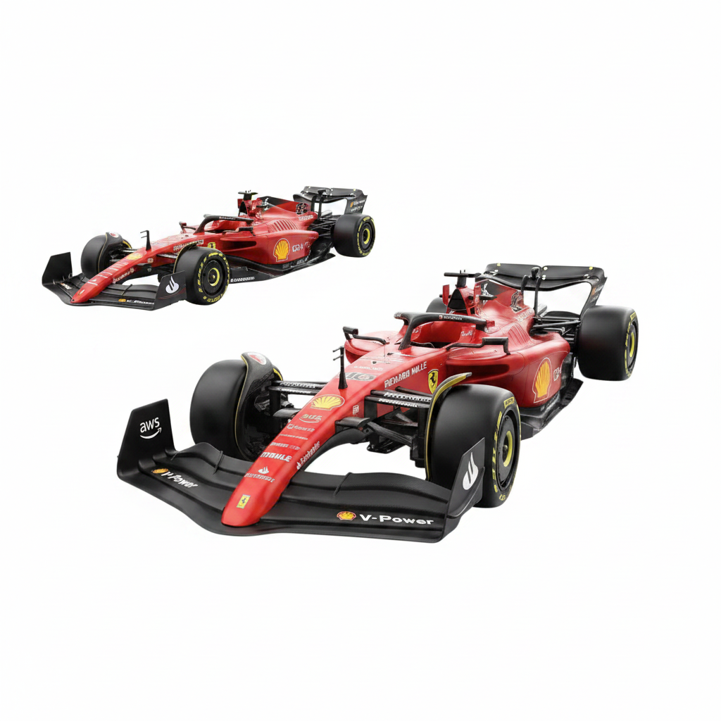 Rastar Official Licensed Ferrari F1-75 Formula 1 RC Car 1:12 Scale Remote Control Racing Car Charles Leclerc Number 16