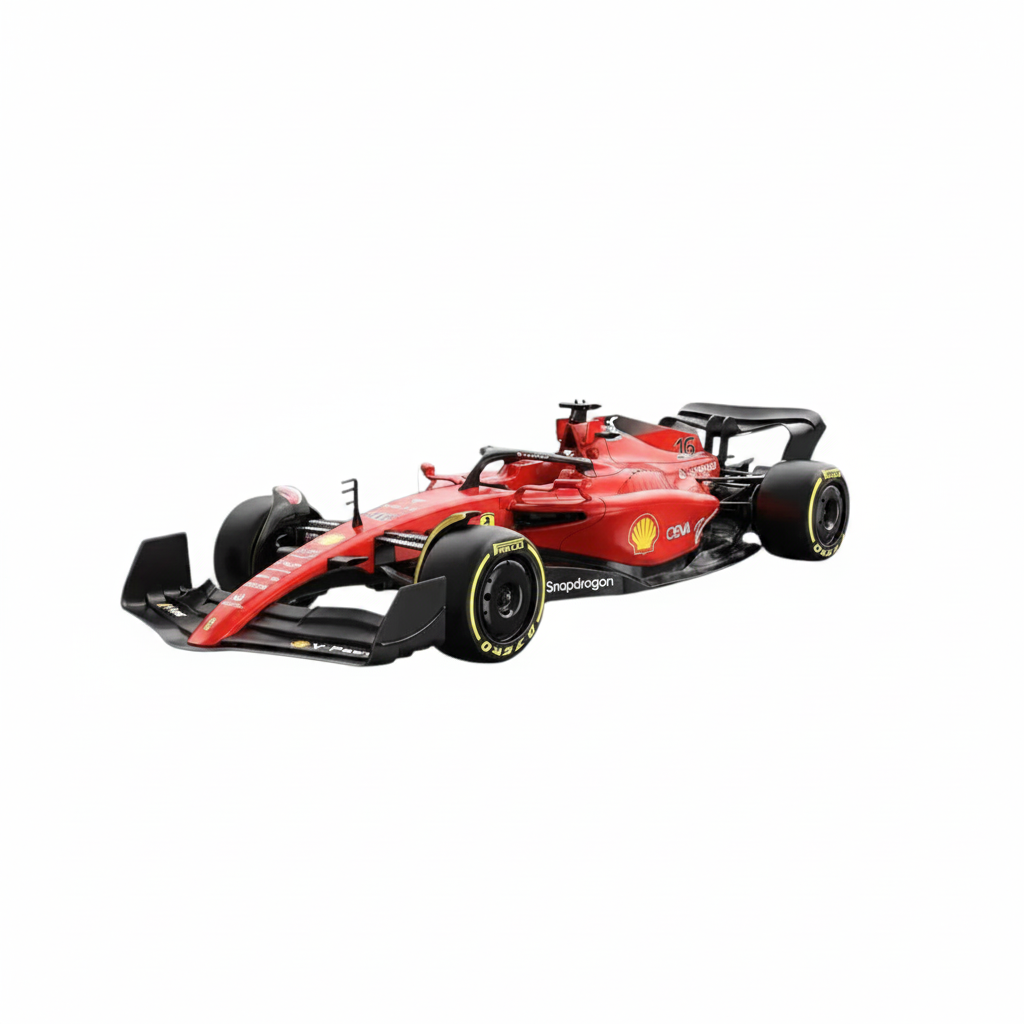 Rastar Official Licensed Ferrari F1-75 Formula 1 RC Car 1:12 Scale Remote Control Racing Car Charles Leclerc Number 16