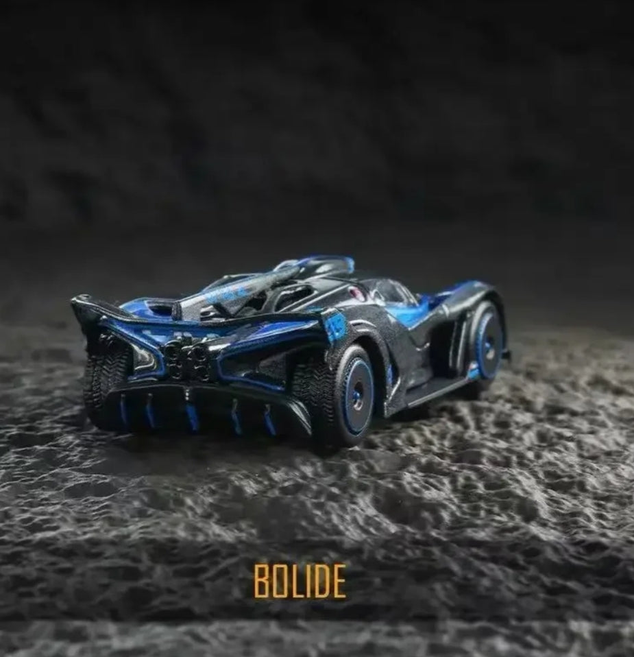 Official Bburago Bugatti Bolide Blue - 1 : 64 Diecast Scale Model