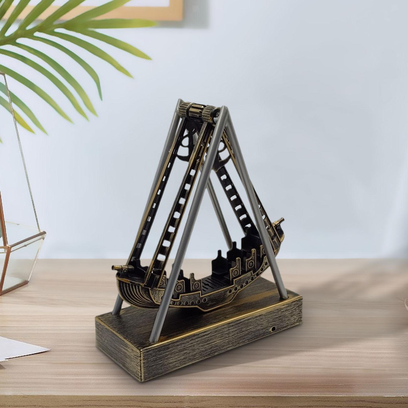Vintage Swing Boat Collectable Show Piece - Battery And Usb