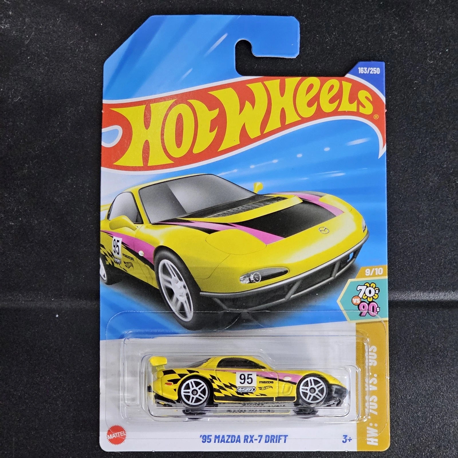 Hot Wheels Rare Vehicle Exclusive Collection - '95 Mazda Rx-7 Drift