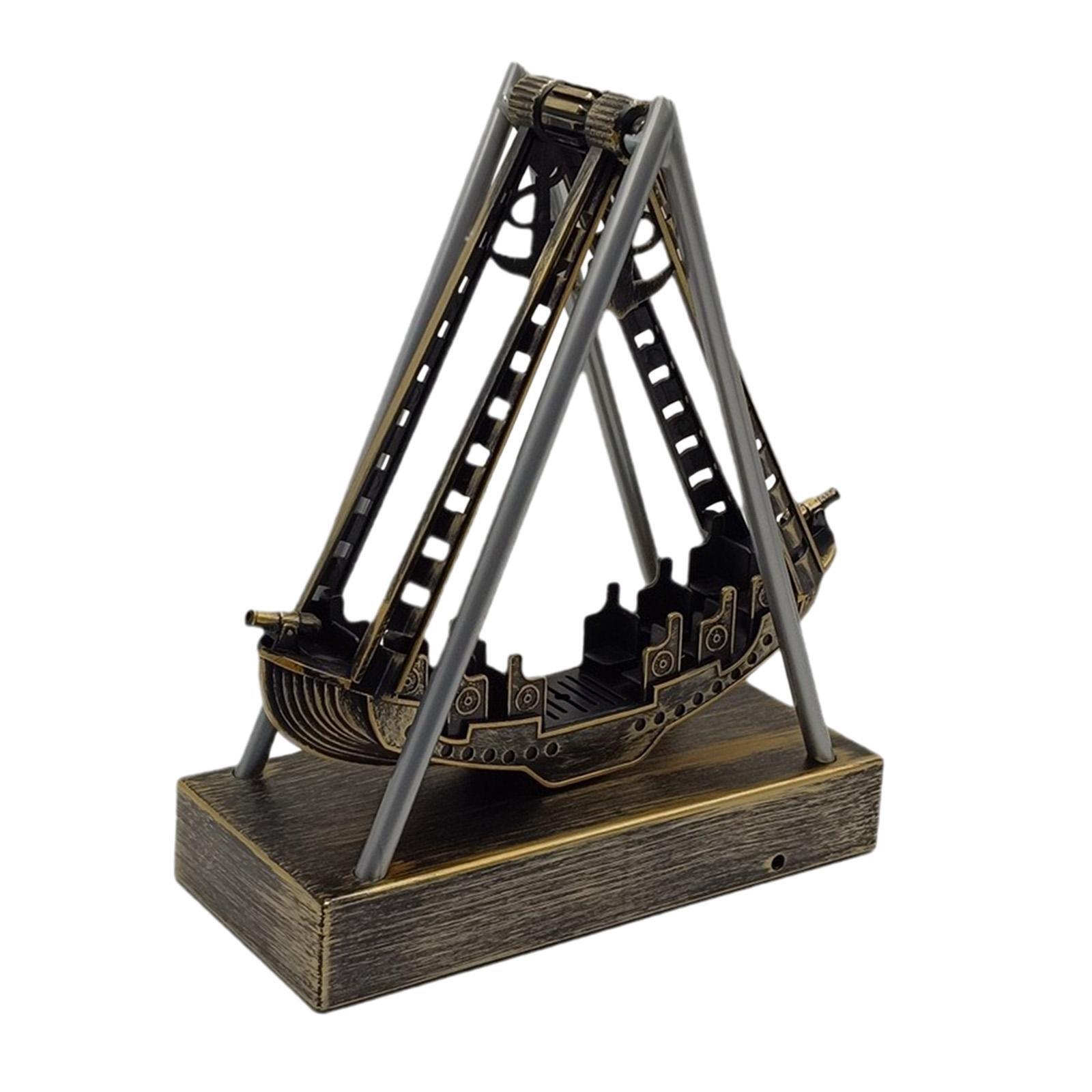 Vintage Swing Boat Collectable Show Piece - Battery And Usb