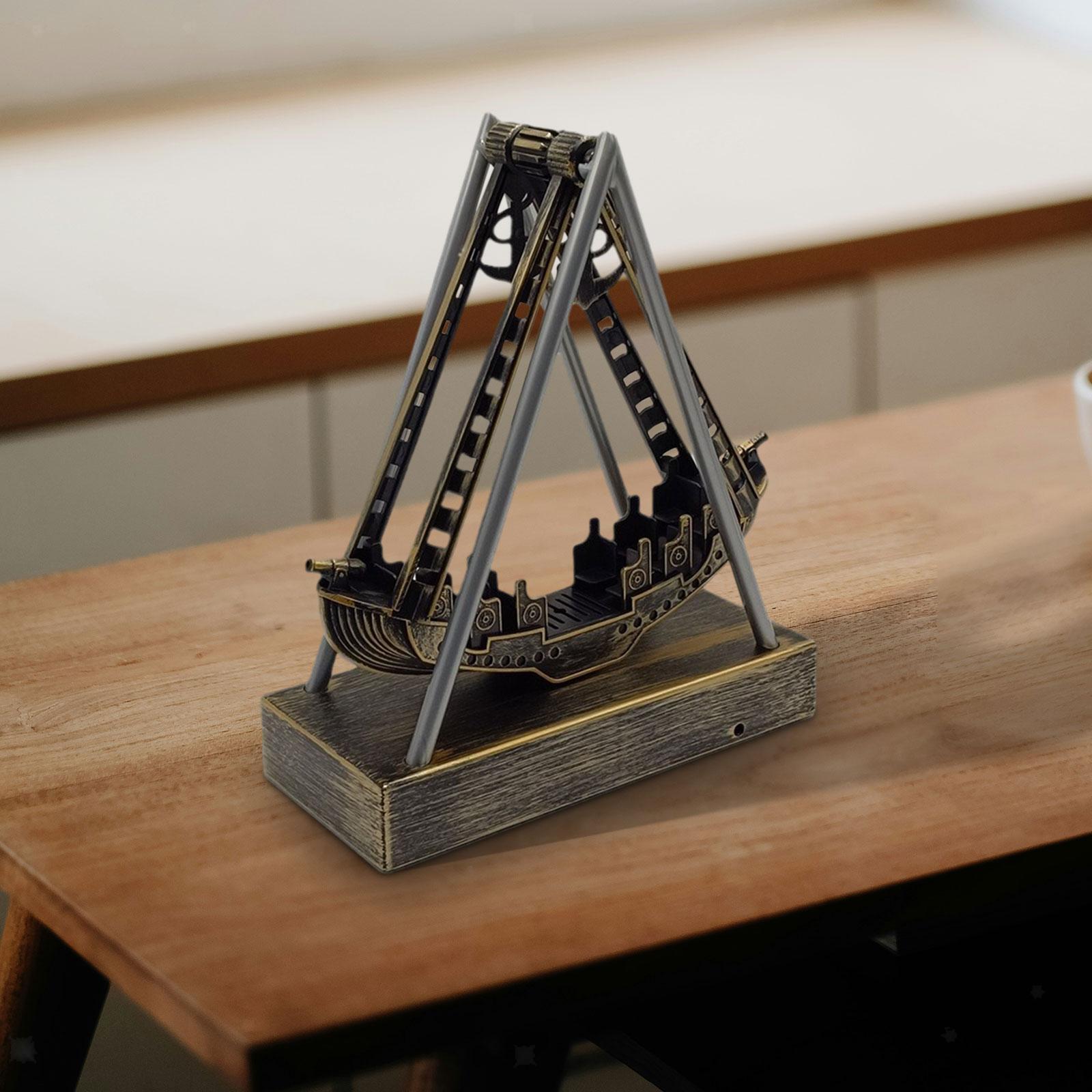 Vintage Swing Boat Collectable Show Piece - Battery And Usb