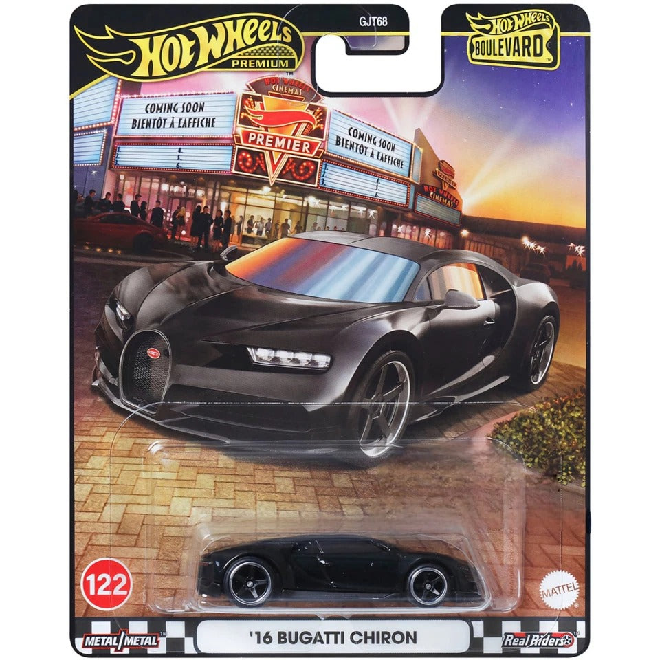 Hot Wheels Premium Imported 2025 Boulevard Exclusive Collection - '16 Bugatti Chiron