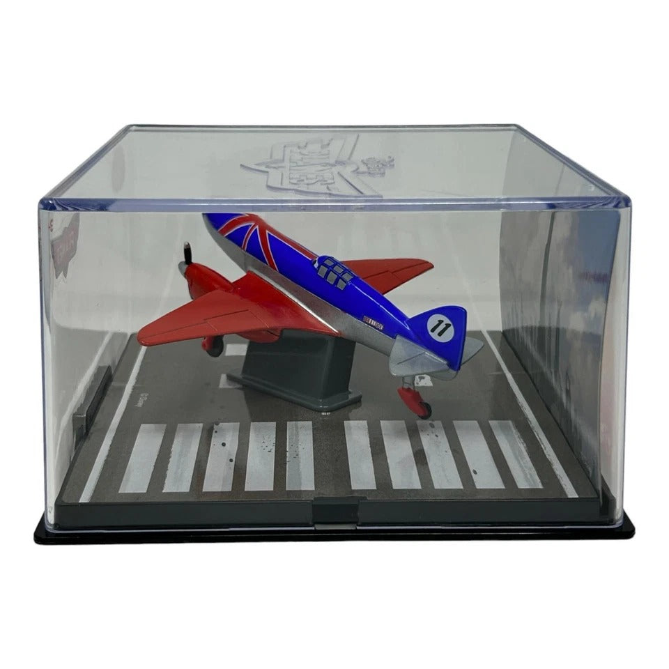 Disney Planes - Bulldog - Scale 1 : 43 Die Cast Plane Wih Acrylic Case
