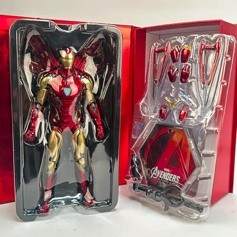 10th Anniversary Series : Marvel Studios : The Infinity Saga - Marvel Avengers Endgame Mark 85 MK85 1.0 Iron Man Collection Figure by ZD Toys