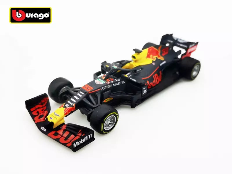 Bburago - 1/43 Scale Model Compatible with Aston Martin Compatible with Red Bull Racing RB15 (2019) - 33 Compatible with Max Verstappen