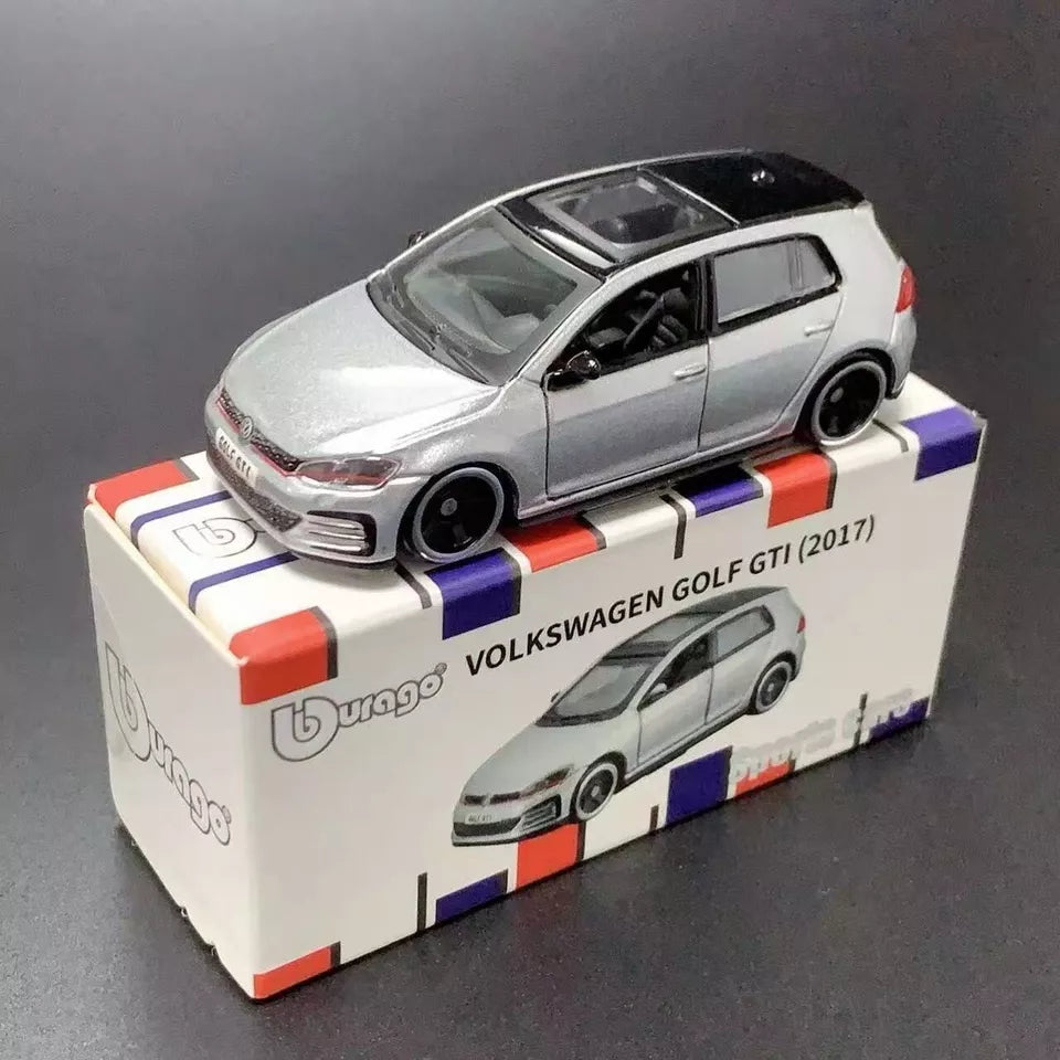 Official Bburago Volkswagen Golf GTI (2017) - 1 : 64 Diecast Scale Model