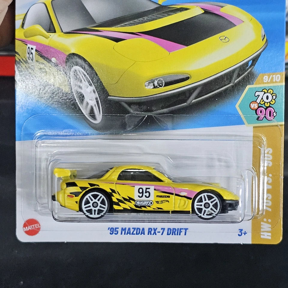 Hot Wheels Rare Vehicle Exclusive Collection - '95 Mazda Rx-7 Drift