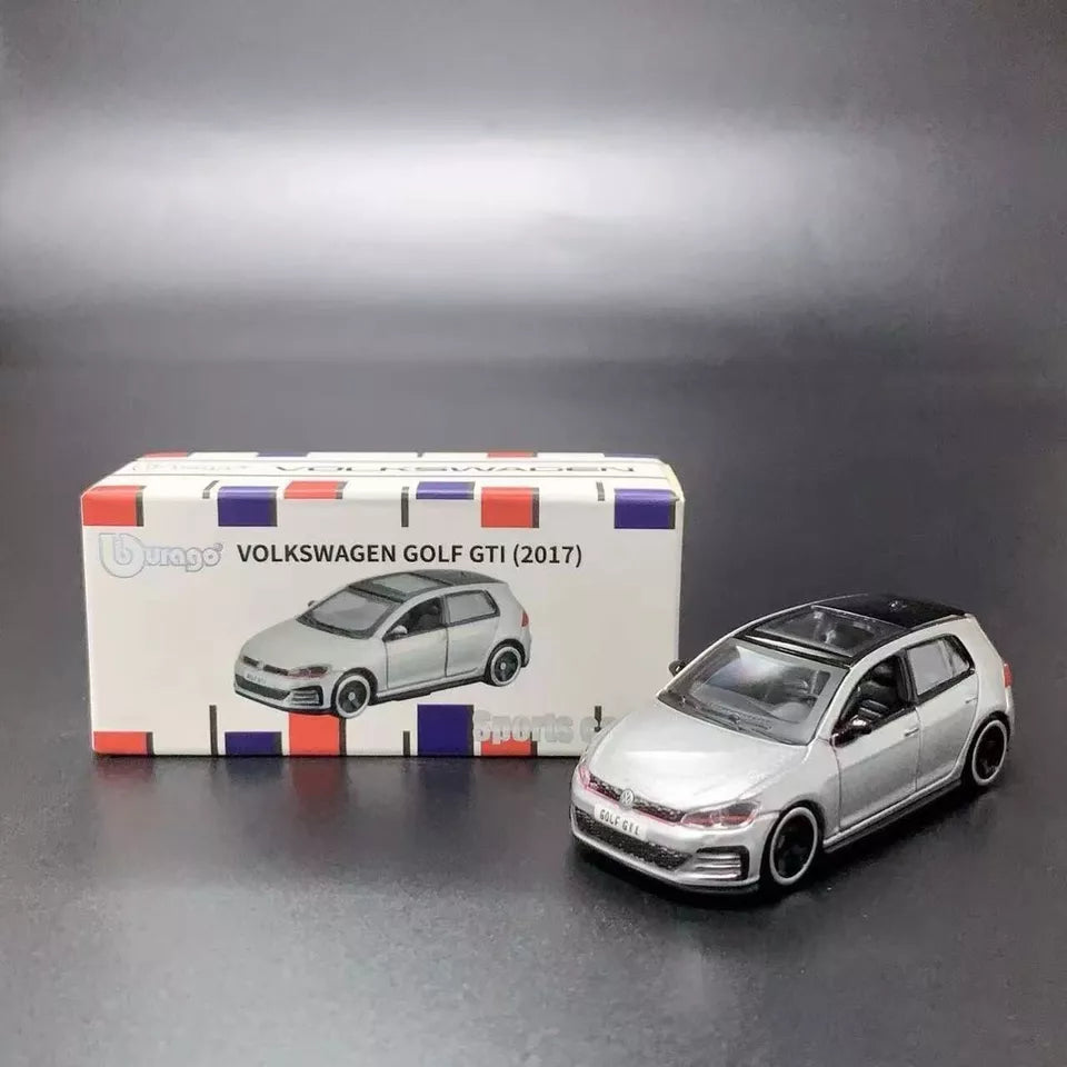 Official Bburago Volkswagen Golf GTI (2017) - 1 : 64 Diecast Scale Model