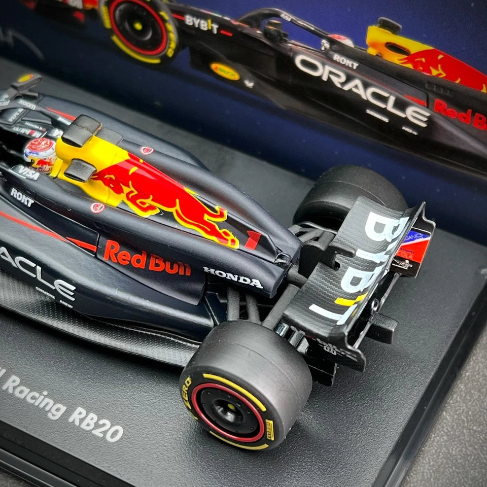 Bburago - 1/43 Scale Model - Oracle RedBull Racing RB20 2024 #1 Max Verstappen Formula 1 Diecast Car Model