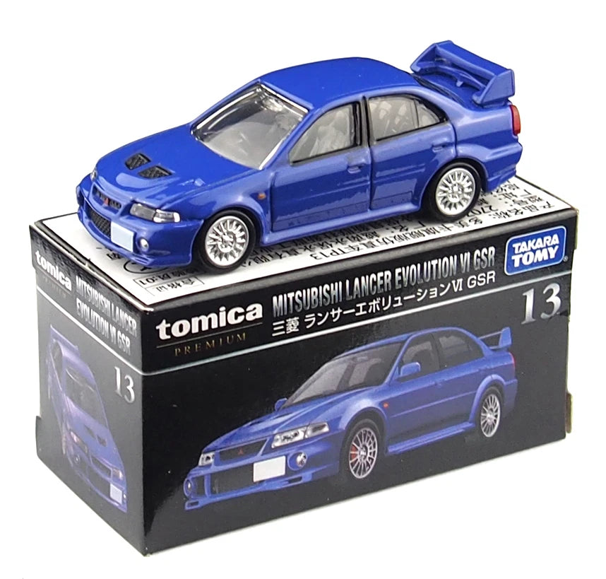 Takara Tomy Tomica Premium Scale 1 : 62 - 13 Mitsubishi Lancer Evolution VI GSR