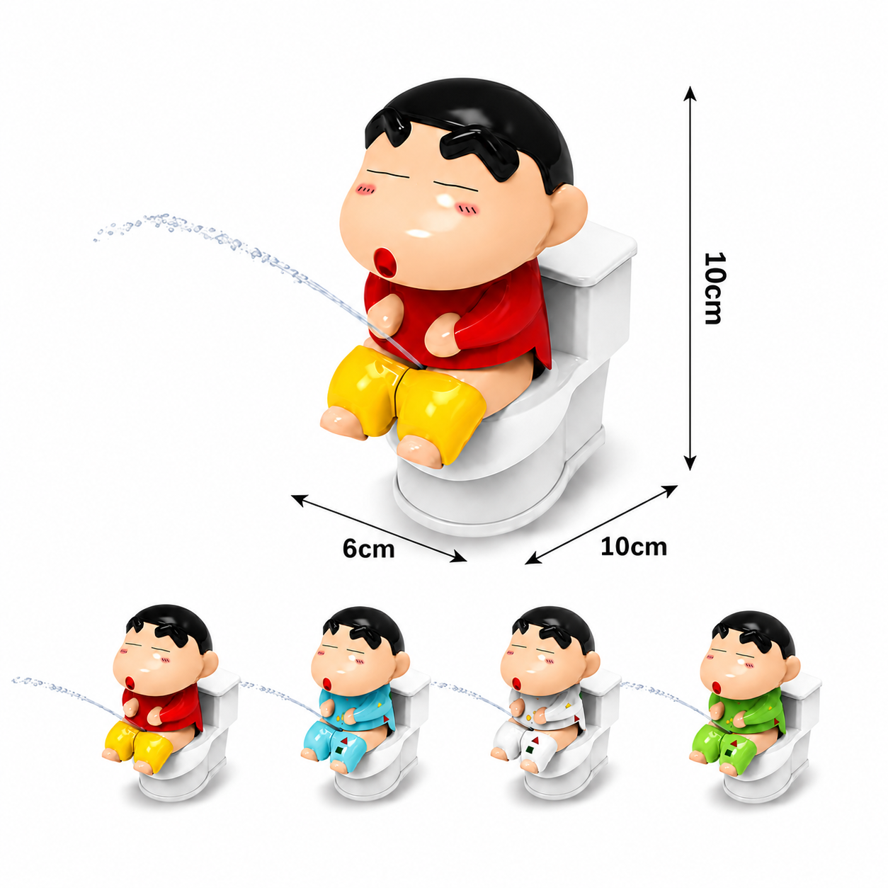 Shinchan Toilet Water Spray Toy