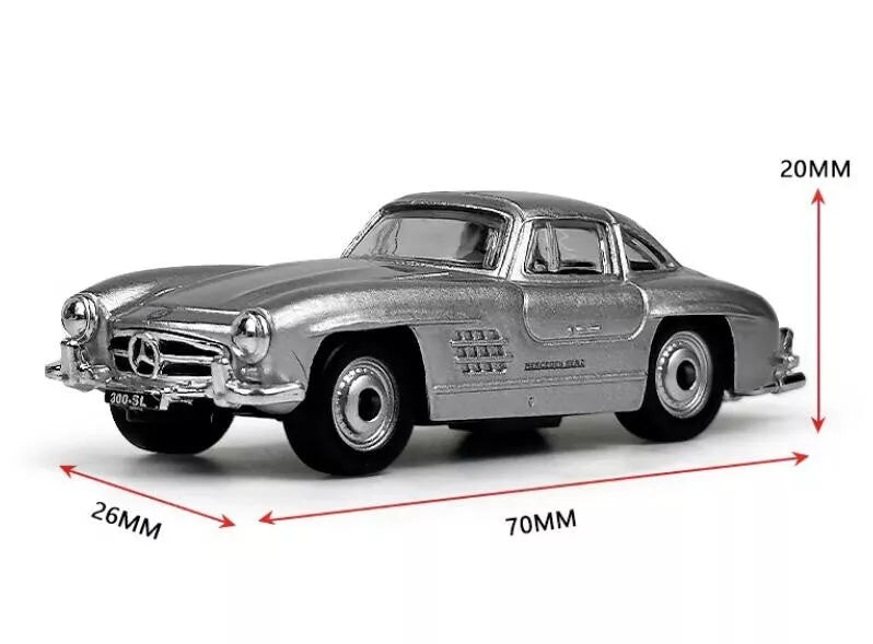 Bburago 1:64 1954 Mercedes Benz 300SL Diecast Metal Model Car