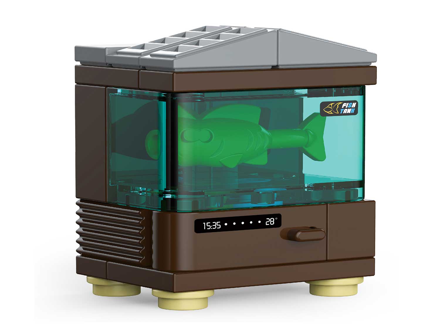 Decool 3D DIY Household Mini-Furiture Blocks for Decor - Household Fish Tank