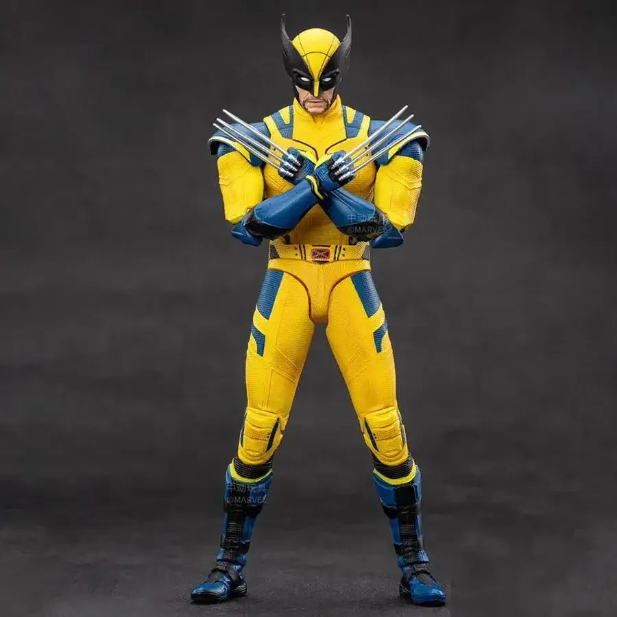 Marvel Studios Deadpool & Wolverine : 1:10 Scale Wolverine Action Figure by ZD Toys (Size-7 Inch)