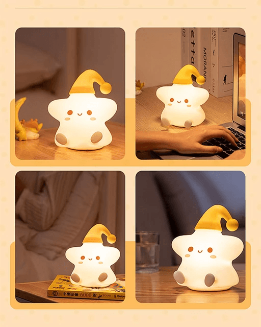 Star Touch Silicone Lamp - ThePeppyStore