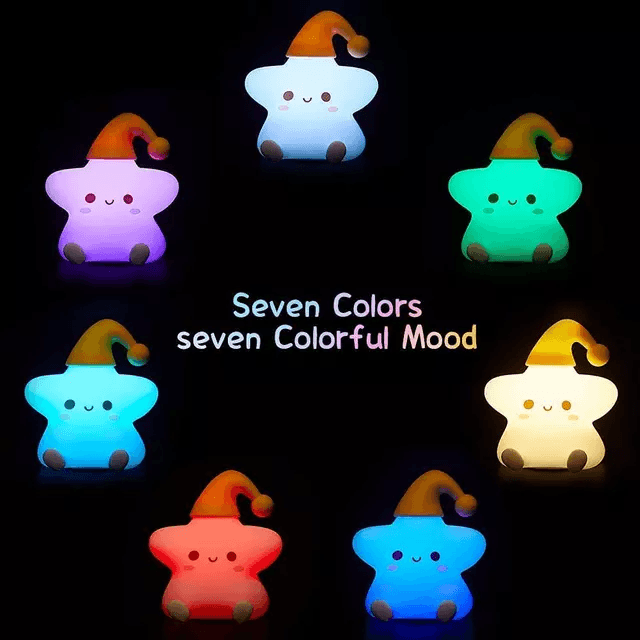 Star Touch Silicone Lamp - ThePeppyStore