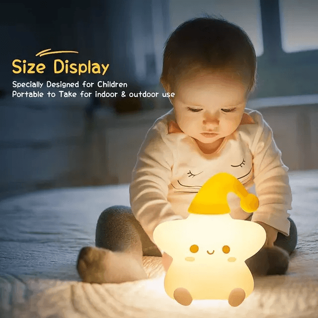 Star Touch Silicone Lamp - ThePeppyStore