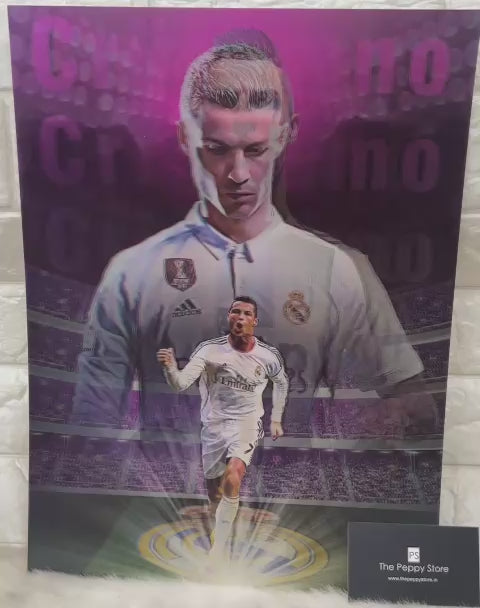 Ronaldo 3D Poster