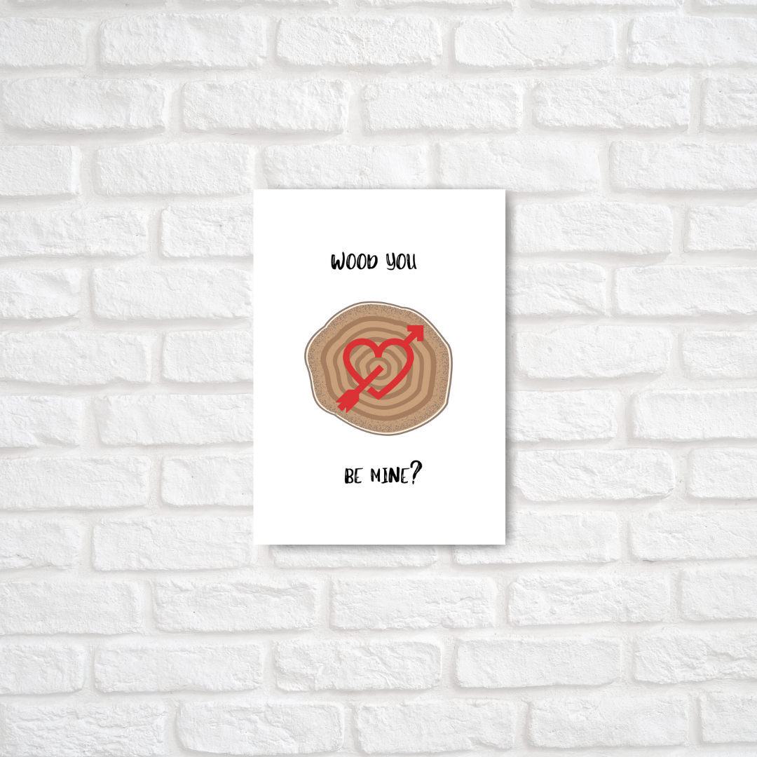 Wood Card - ThePeppyStore