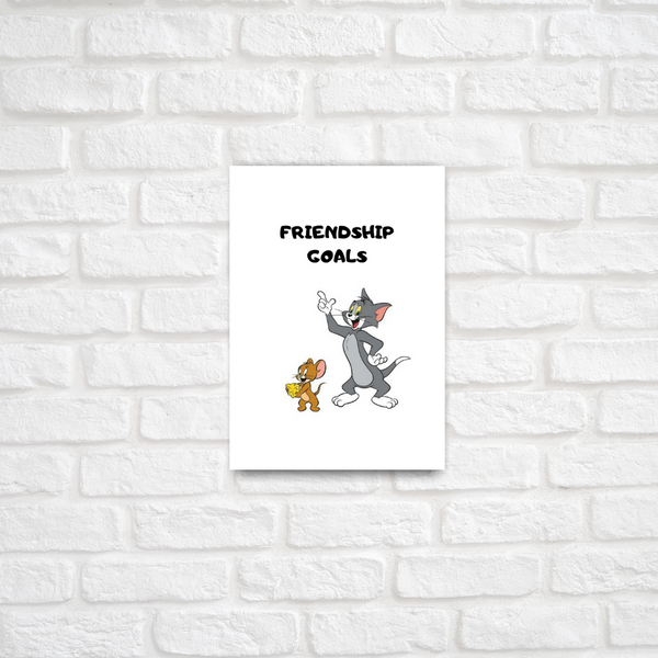 Tom And Jerry Card - ThePeppyStore