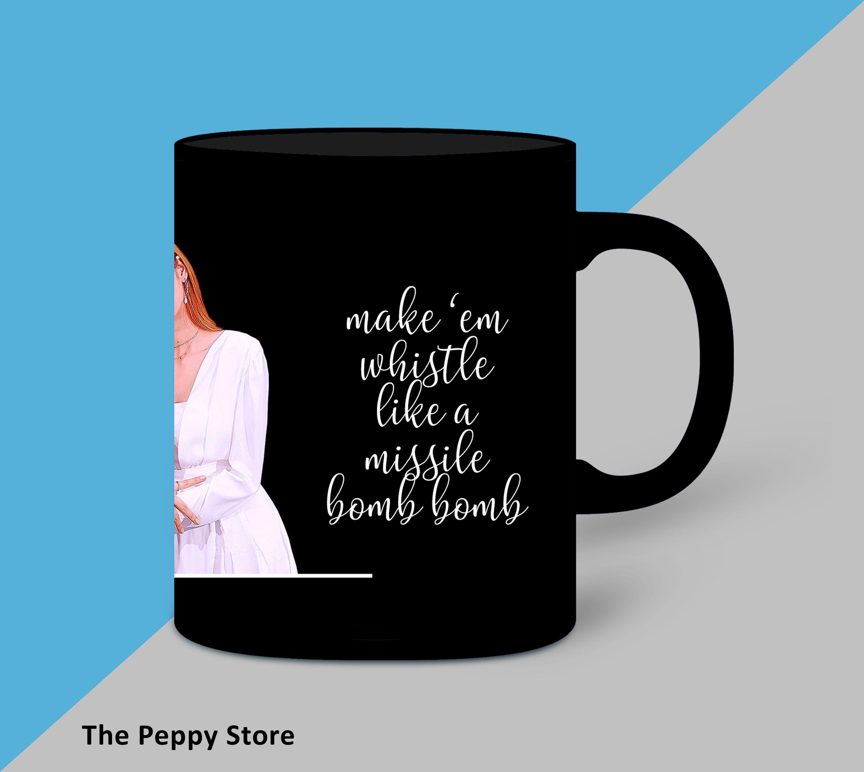 Black Pink Character Black Mug - ThePeppyStore