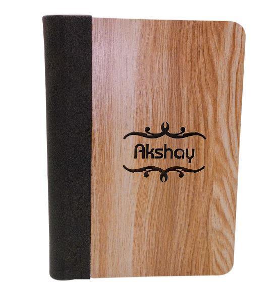 Personalised Name Cutout A5 Diary - NO COD - ThePeppyStore