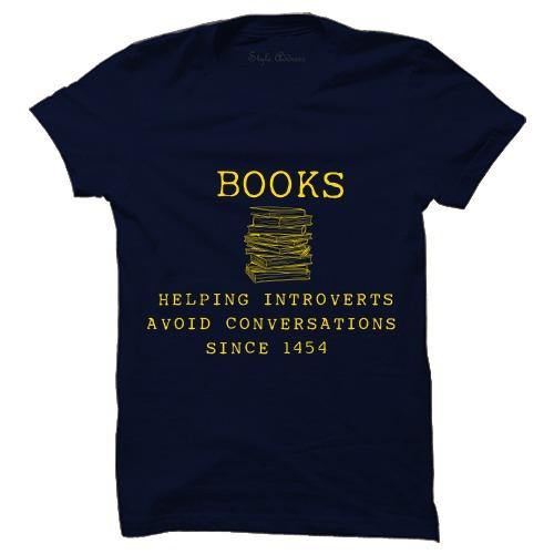 Books T-shirt - ThePeppyStore