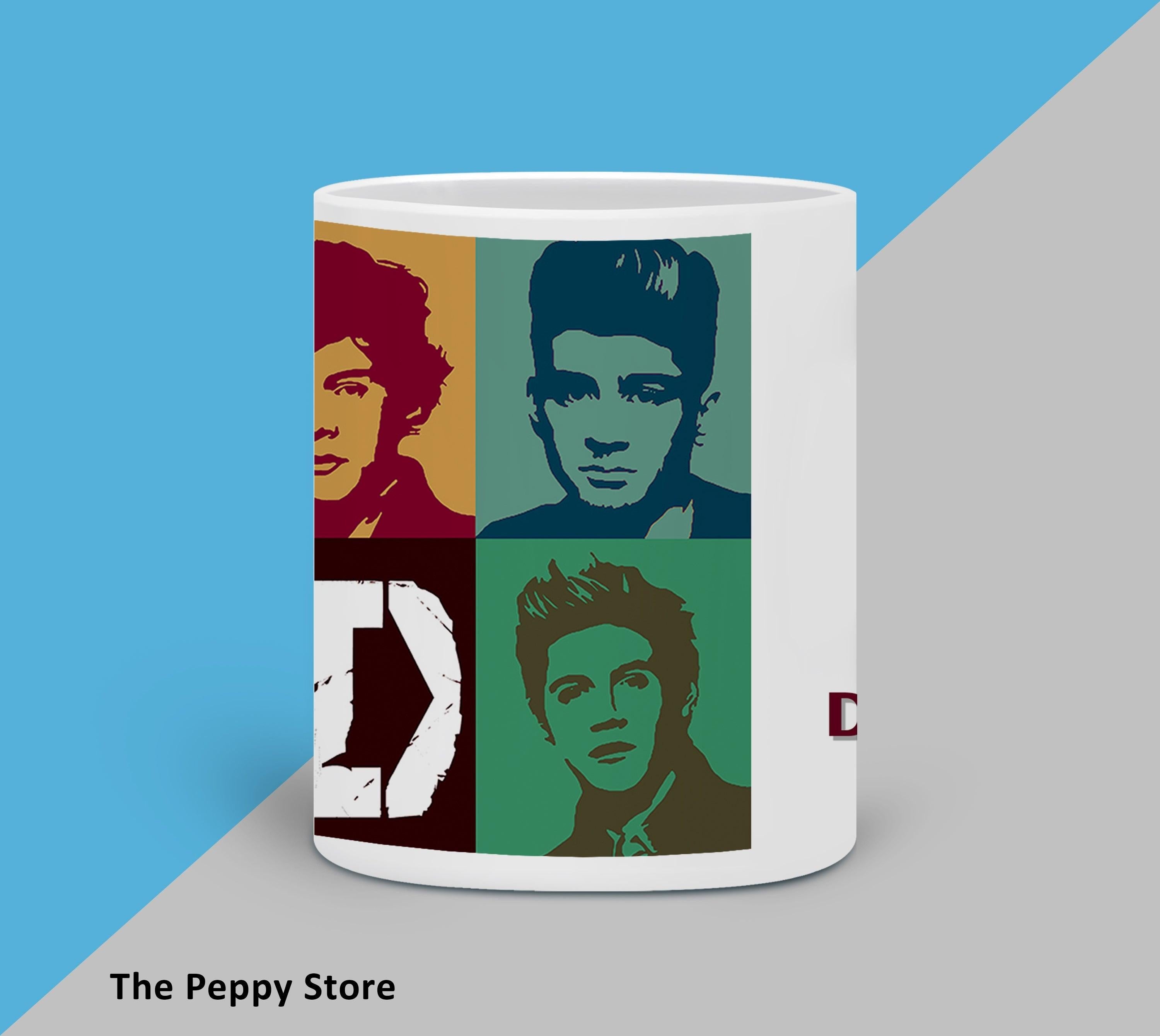 One Direction Photo Collage Mug - ThePeppyStore