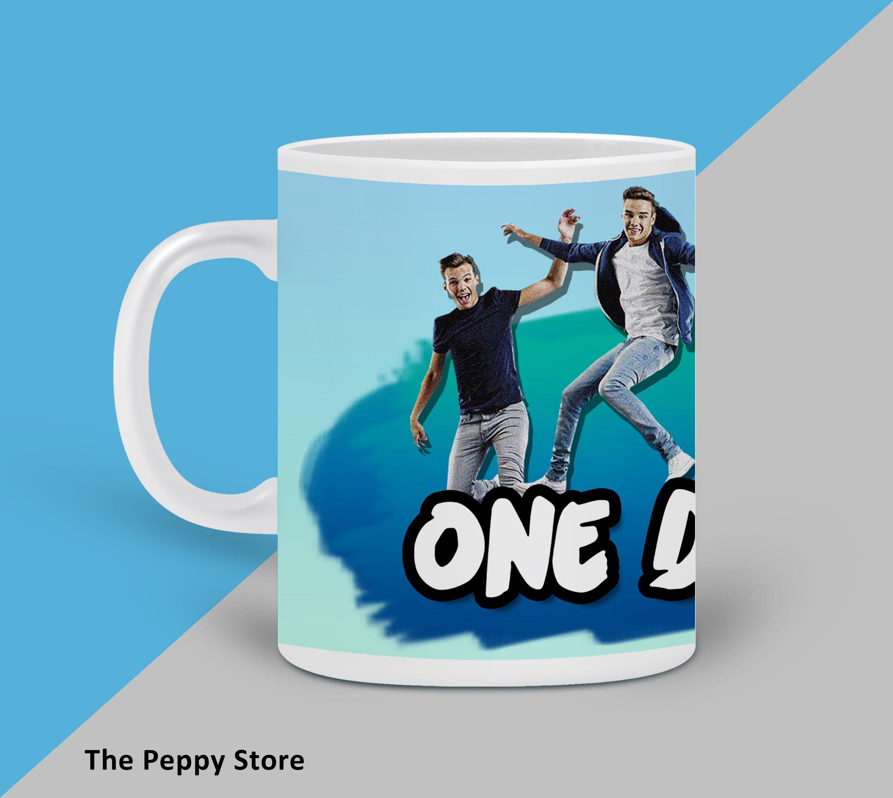 One Direction Blue Mug - ThePeppyStore