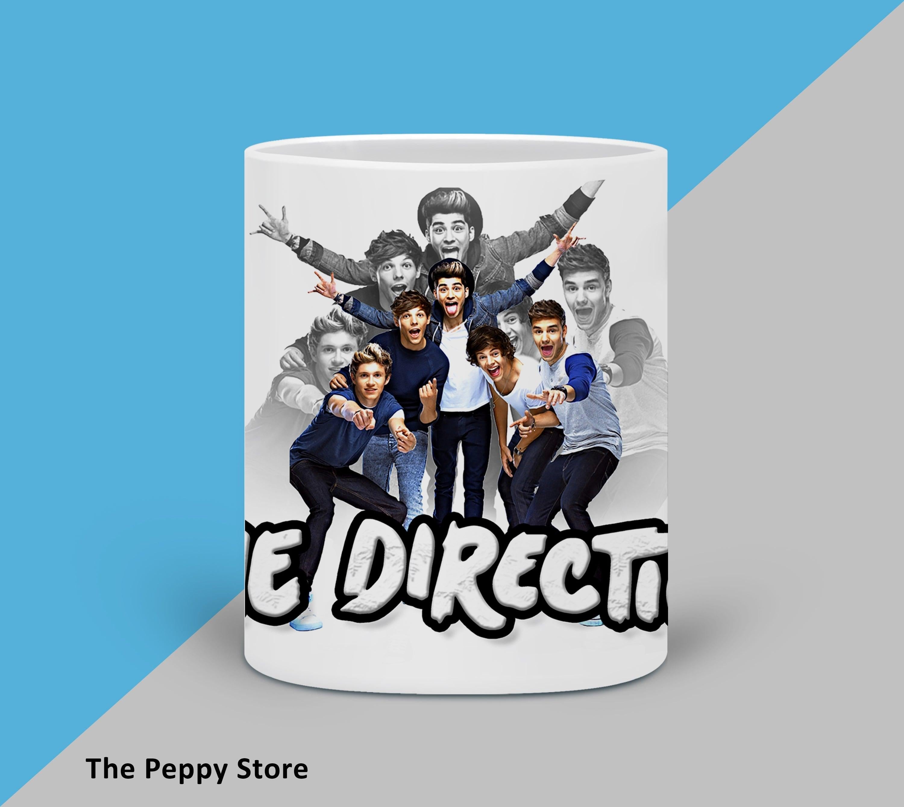 One Direction White Mug - ThePeppyStore