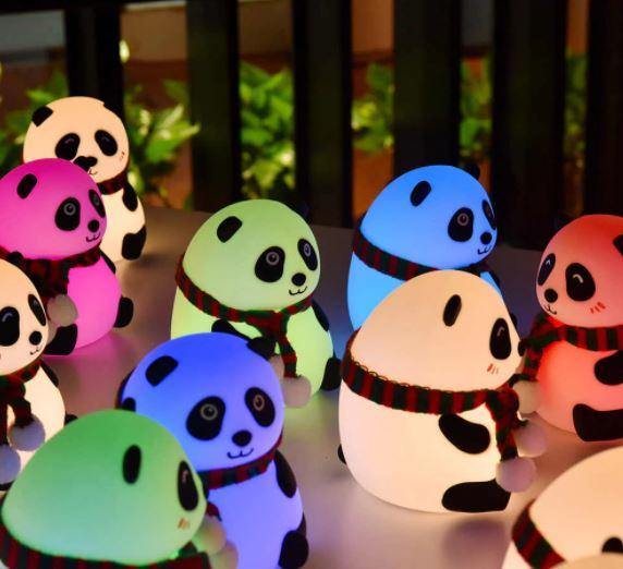Panda Touch Silicone Lamp - ThePeppyStore