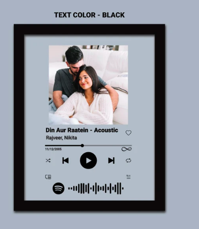 PERSONALISED SPOTIFY ACRYLIC MUSIC PLAQUE ( COD NOT ALLOWED ON THIS PRODUCT ) - ThePeppyStore