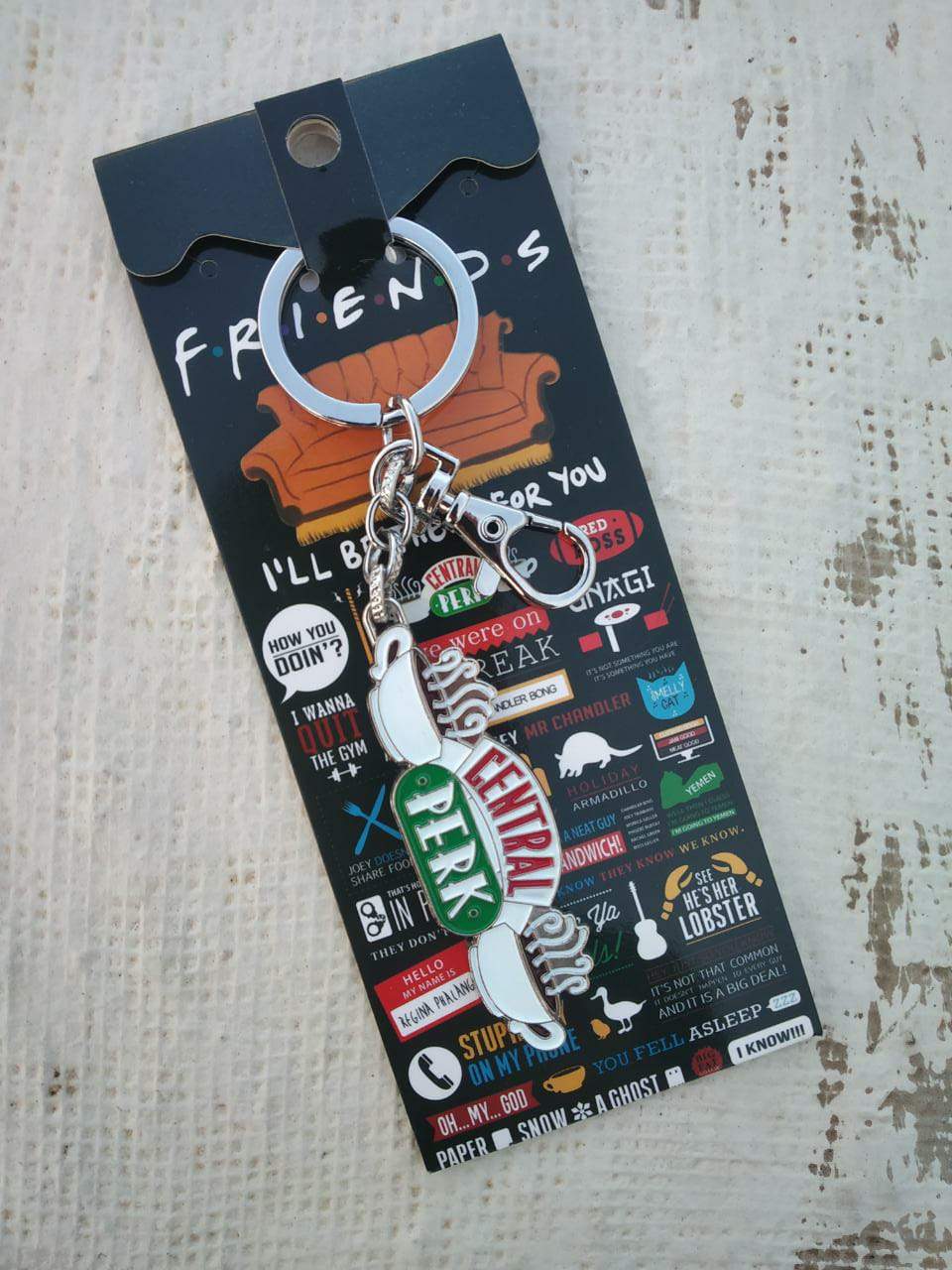 BUY Friends CENTRAL PERK Keychain - THE PEPPY STORE – ThePeppyStore
