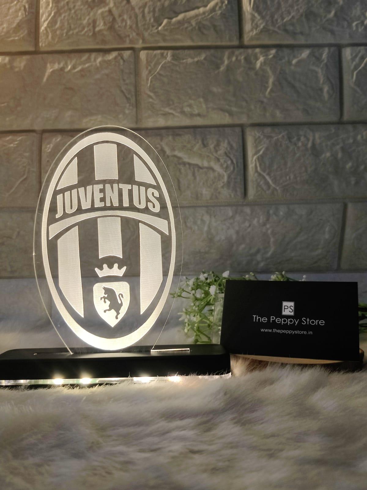 JUVENTUS LED PLAQUE + LED STAND - ThePeppyStore