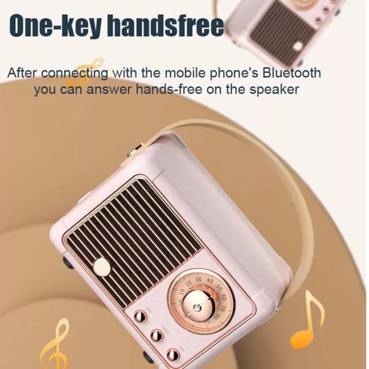 Aesthetic Retro Bluetooth Speaker (Select From DropDown) - ThePeppyStore