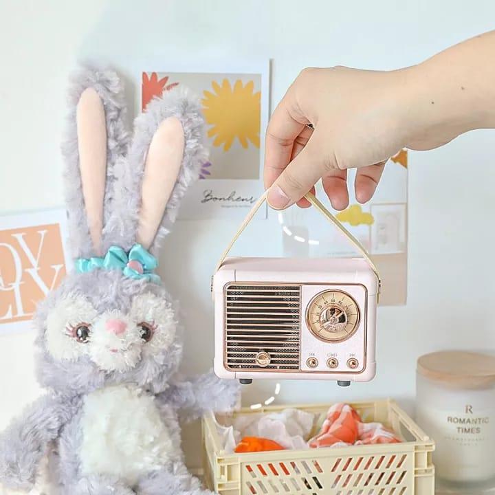 Aesthetic Retro Bluetooth Speaker (Select From DropDown) - ThePeppyStore
