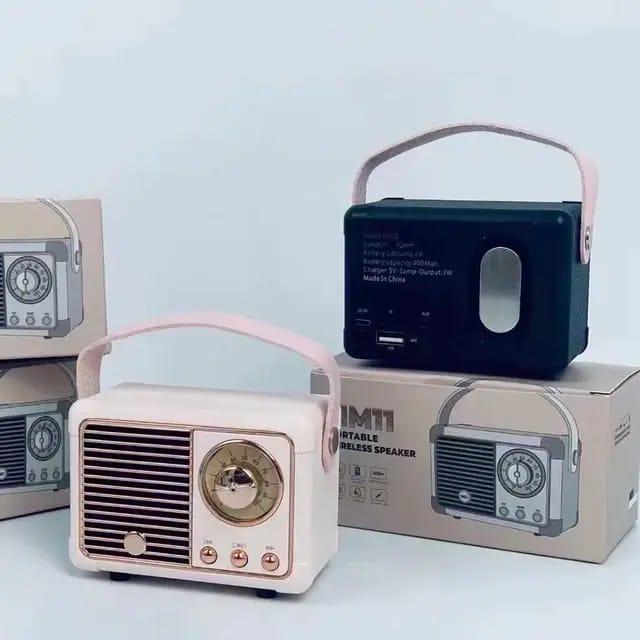 Aesthetic Retro Bluetooth Speaker (Select From DropDown) - ThePeppyStore