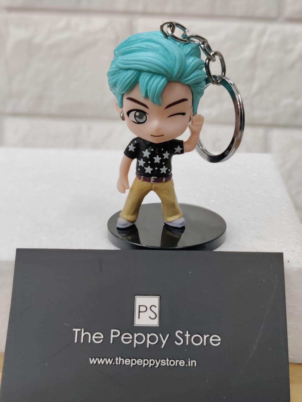 BTS Tinytan Figures Keychain Keyring Kpop Merchandise Bag