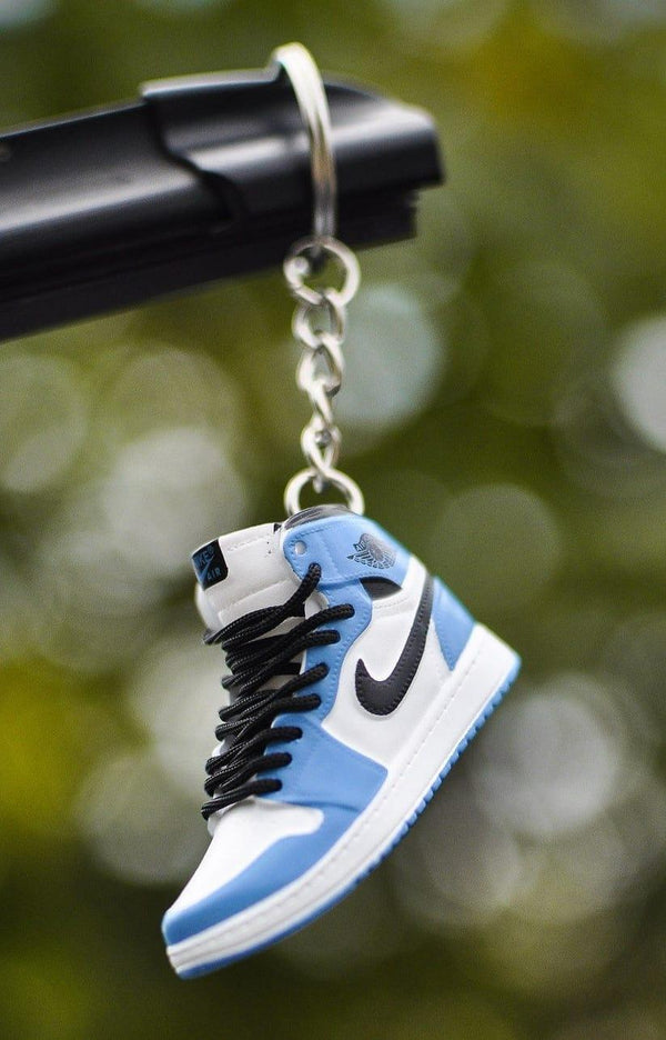 Blue 3D Sneaker Keychain - ThePeppyStore