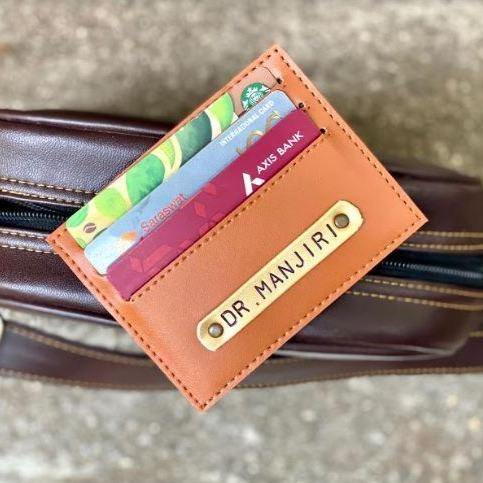 Card Holder Personalised (NO COD) - ThePeppyStore