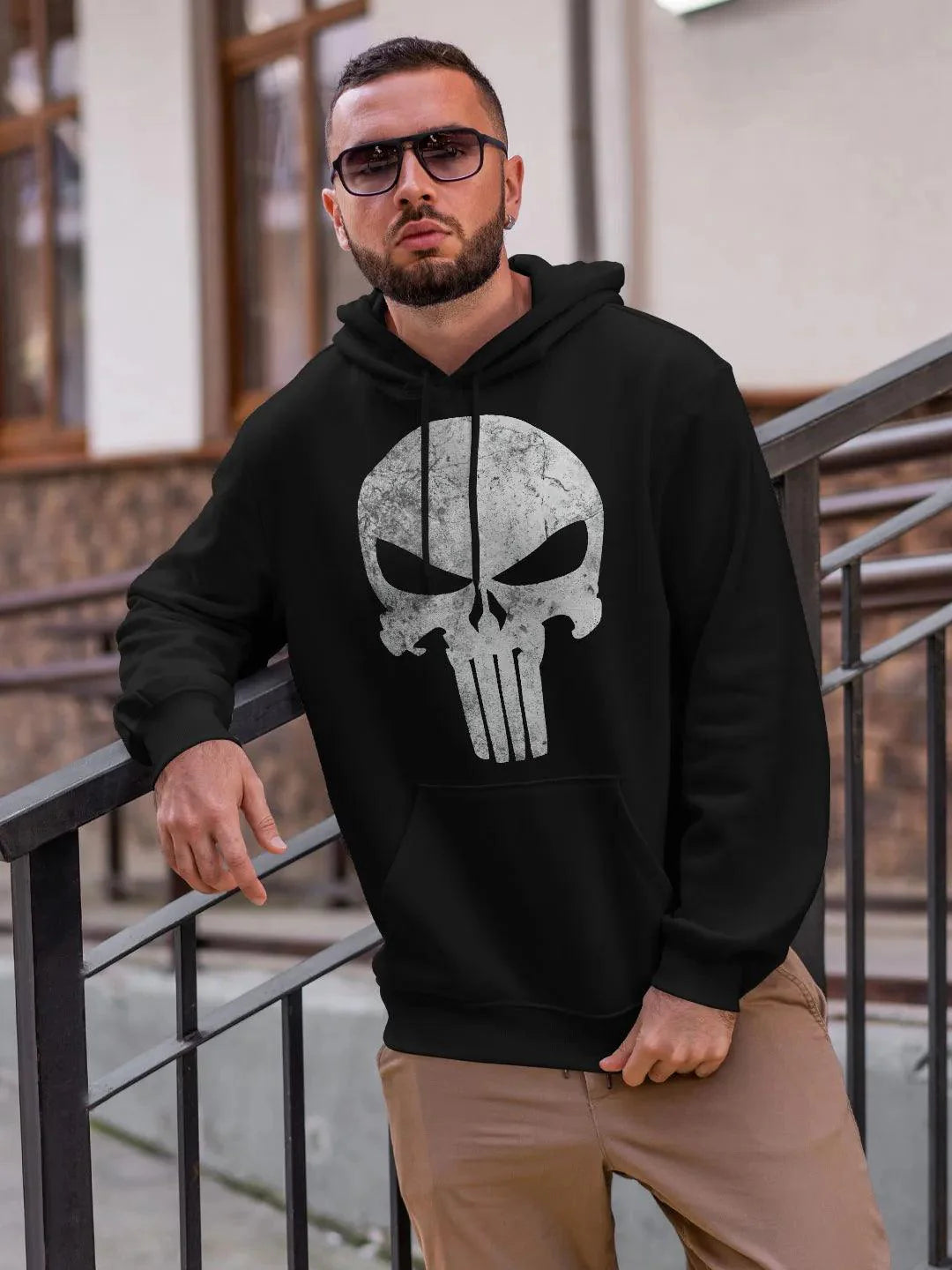 Punisher hoodie sales